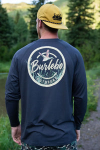 Burlebo Outdoors Circle - Long Sleeve - Performance Sun Tee