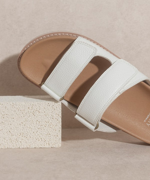 OASIS SOCIETY Sienna   Double Strap Slide