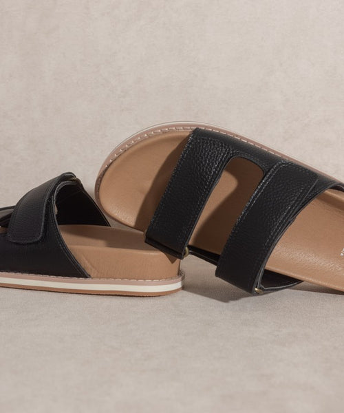 OASIS SOCIETY Sienna   Double Strap Slide